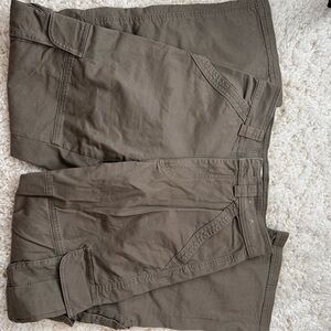 Abercrombie Olive Green Cargo Pants